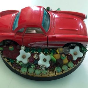 Vintage Corvette Car Brooch Model Car